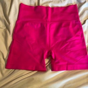 ZYIA Hot Pink Seamless Hustle Shorts - XL